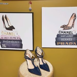 Double strap patent pump